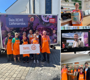 REWE Tütenaktion - Drehtag mit Thomas Müller REWE Tütenaktion - Drehtag mit Thomas Müller